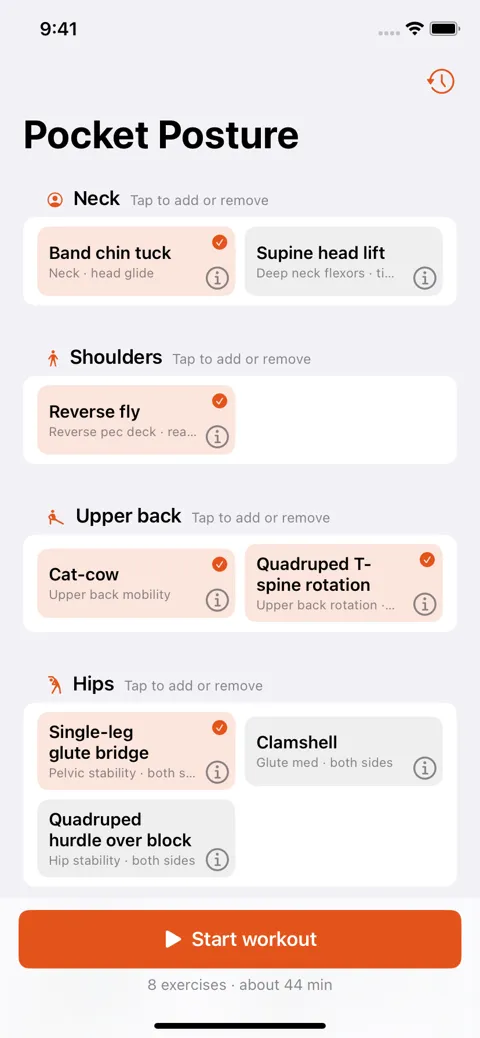 Pocket Posture Screenshots 1